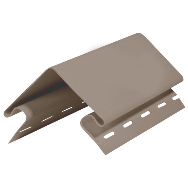 Наружный угол к сайдингу BrickHouse, белый купить в Новотроицке