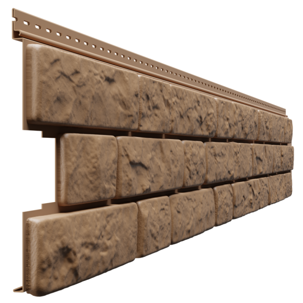 Фасадная панель Docke BERGART под камень Лесной фундук купить в Новотроицке