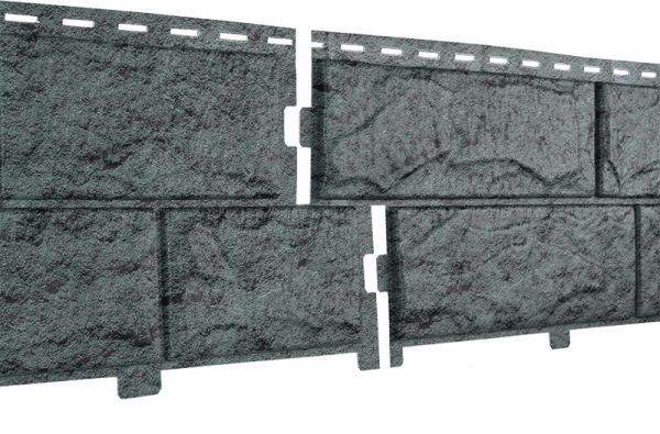 Фасадная панель Ю-Пласт Стоун-хаус камень изумрудный (двойной замок) купить в Новотроицке
