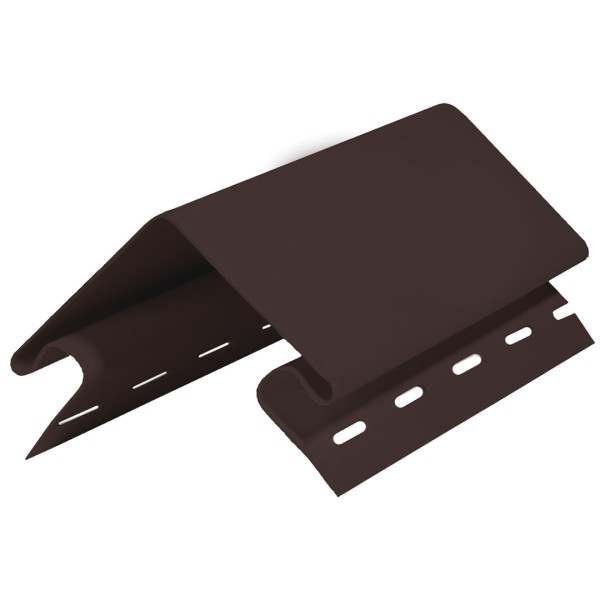 Наружный угол к сайдингу BrickHouse, коричневый купить в Новотроицке