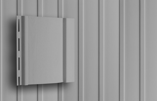 Сайдинг Вертикальный Grand Line Standart Серый купить в Новотроицке