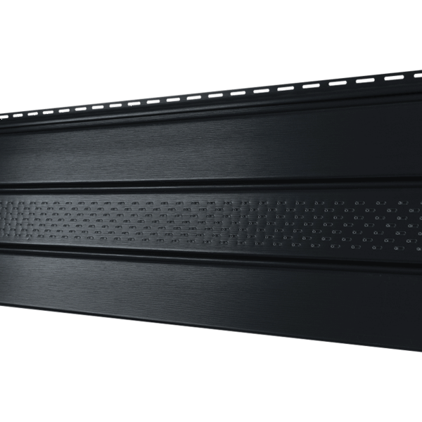 Софит Ю-Пласт PRO Классический перфорация по центру, графит купить в Новотроицке