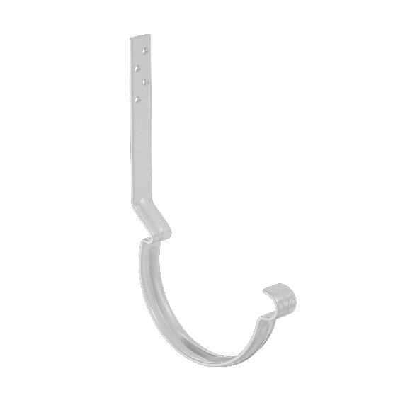 Водосток Aquasistem, система 125x90 - Крюк крепления желоба длинный RR 20 Белый купить в Новотроицке