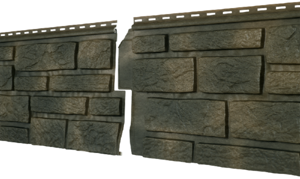 Фасадная панель Ю-пласт Стоун Хаус S-Lock Таганай таёжный купить в Новотроицке