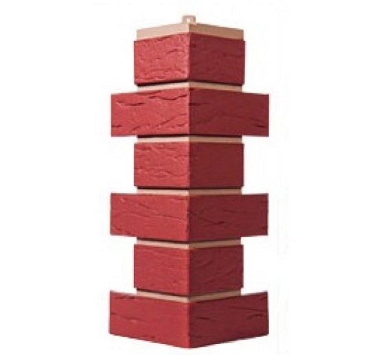 Угол T-Сайдинг-Кирпич Саман Бордо купить в Новотроицке