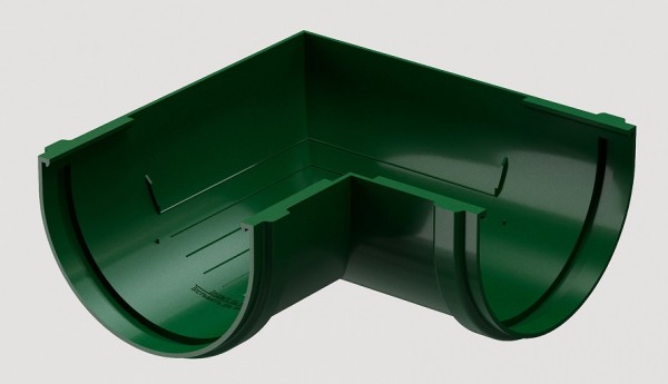 Угловой элемент 90˚ПВХ Docke STANDART зеленый купить в Новотроицке