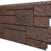 Фасадная панель VOX Sandstone (Сандстоун) темно коричневый купить в Новотроицке