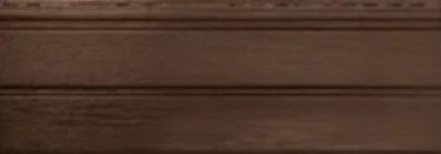 Виниловый сайдинг Альта-брус премиум Орех тёмный