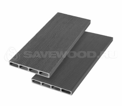 Грядочная доска ДПК 3D Savewood SW Rubus (R) графит
