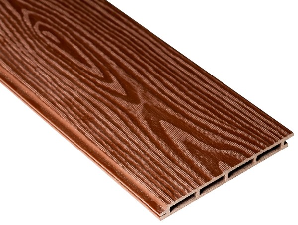 Фасадная доска из ДПК 3D Faynag - Шоколад купить в Новотроицке