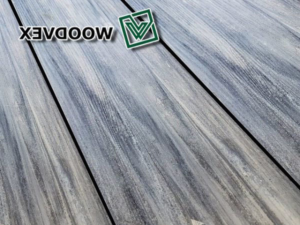 Террасная доска из ДПК WOODVEX Select Colorite Бело-серый купить в Новотроицке