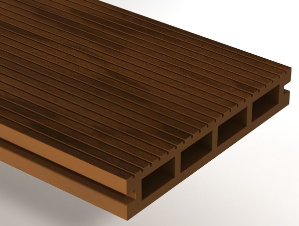 Террасная доска из ДПК WOODVEX Expert Тик купить в Новотроицке