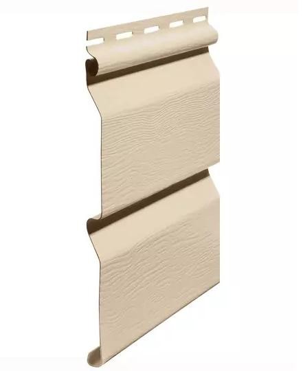 Виниловый сайдинг fineber (файнбер) - серия "стандарт", слоновая кость купить в Новотроицке