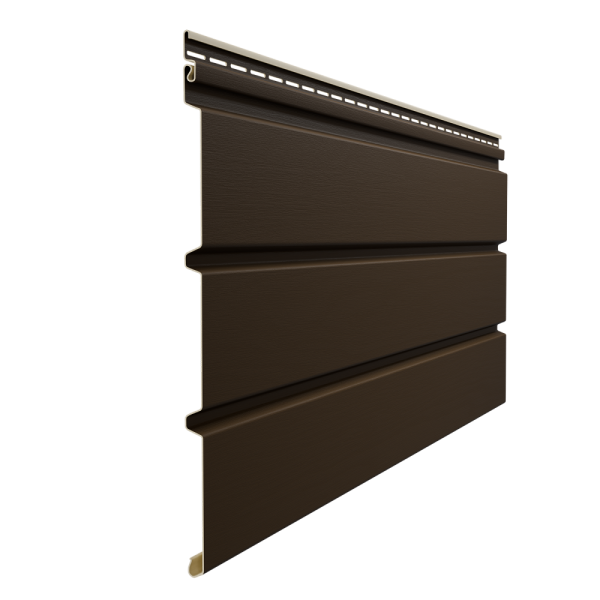 Софит Элит без перфорации Коричневый (темный дуб) купить в Новотроицке