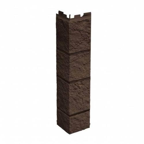 Угол наружный ТЕХНОНИКОЛЬ Оптима Песчаник Темно-коричневый купить в Новотроицке