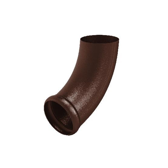 Водосток Aquasistem, Система 150/100 - Отвод трубы декоративный RAL 8017 Коричневый matt купить в Новотроицке