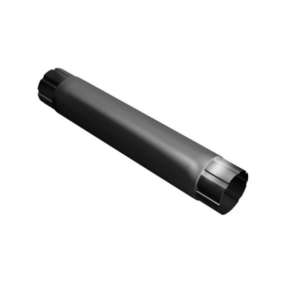 Водосток Grand Line 125x90 – Труба водосточная 1м RAL 9005 купить в Новотроицке