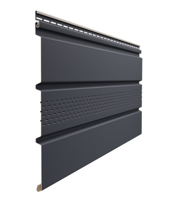 Софит Docke T4 с центральной перфорацией Графит