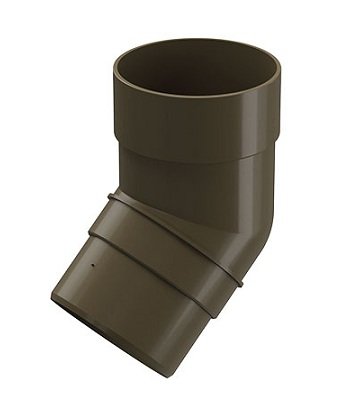 Колено 45˚ Docke Premium ПВХ - Каштан купить в Новотроицке