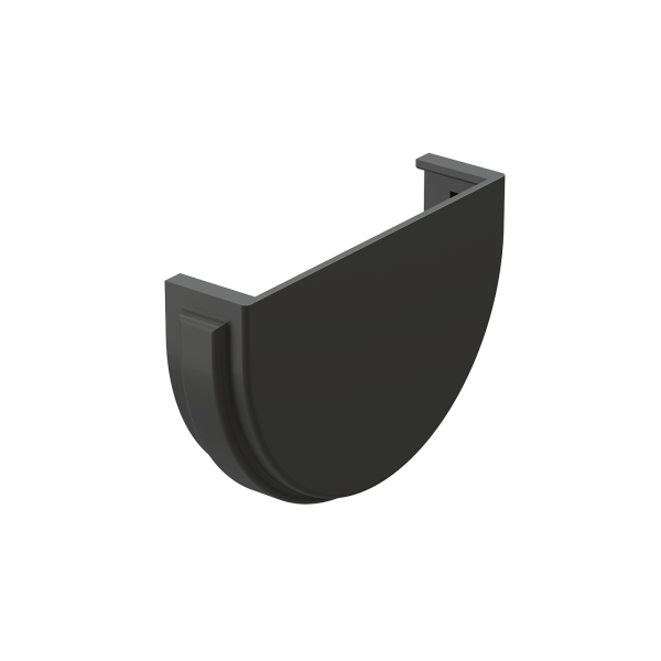 Заглушка желоба Docke Premium Графит купить в Новотроицке