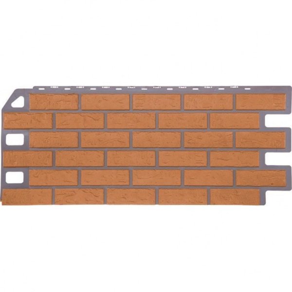 Фасадная панель FineBer, Кирпич, Бежевый купить в Новотроицке