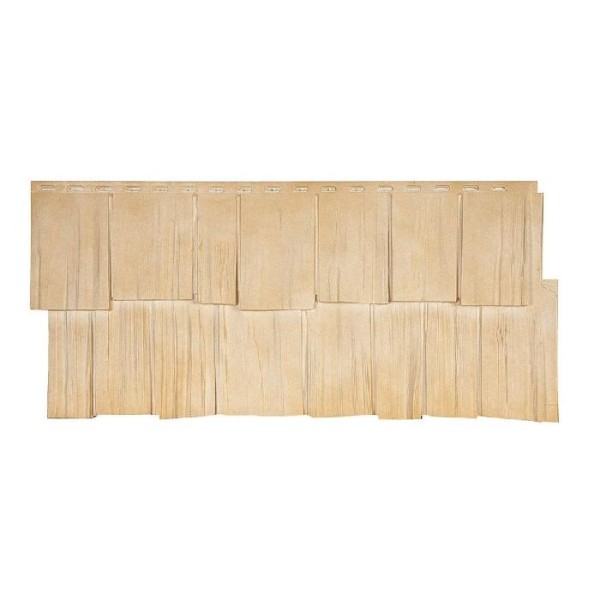 Фасадная панель T-Сайдинг- Щепа Дуб ЭКО-2 Кедр купить в Новотроицке