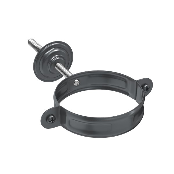 Водосток Aquasistem, система 125x90 - Комплект крепления трубы RR 23 Маренго купить в Новотроицке