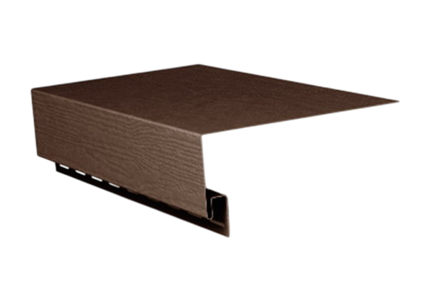 Планка приоконная широкая для Фасадных Панелей Темный Дуб купить в Новотроицке