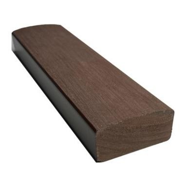 Лавочный брус Ecodecking Некст полнотелый брашированный 70х35 шоколад (под заказ) купить в Новотроицке