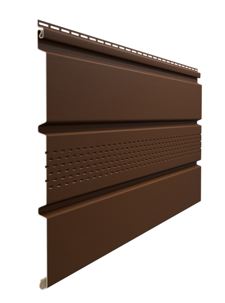 Софит Docke T4 центральной перфорацией Каштан купить в Новотроицке