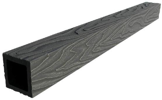 Балясина ДПК 3D GardenParkett фактура дерева Графит купить в Новотроицке