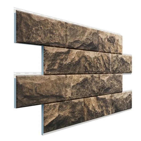 Фасадная термопанель Доломит Дагестанский камень Радонит купить в Новотроицке