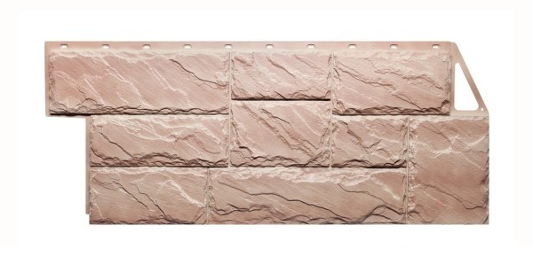 Фасайдинг Серия «Камень крупный» Терракотовый купить в Новотроицке