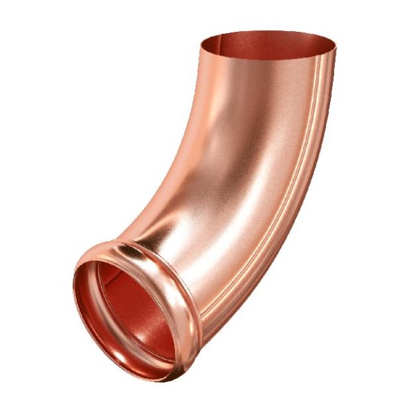 Водосток Aquasistem, система 150/100 - Отвод трубы декоративный медный купить в Новотроицке