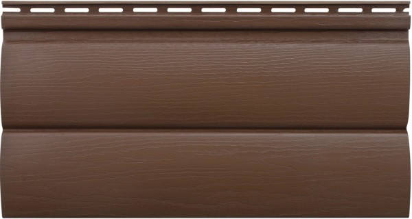 Сайдинг "blockhouse" под бревно, Акриловый Премиум ВН-03, орех тёмный купить в Новотроицке