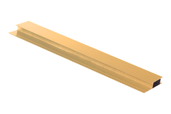 Профиль стыковочный, алюминиевый, бежевы купить в Новотроицке