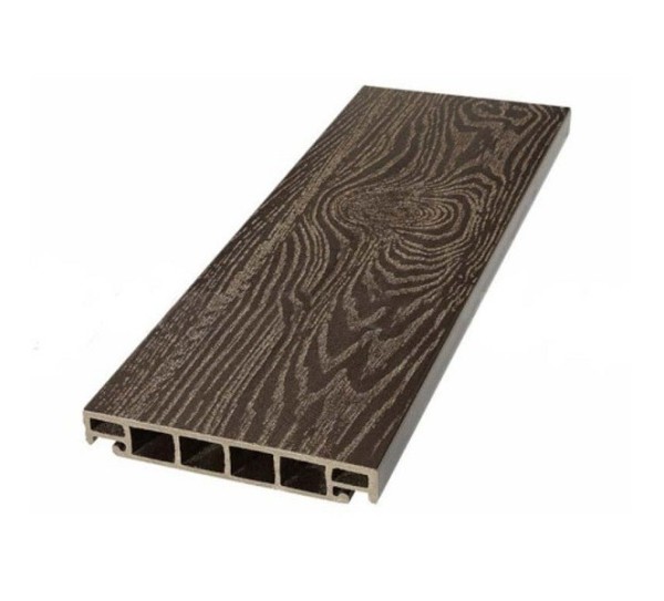 Террасная доска из ДПК SW Salix (T) 2D тёмно-коричневый купить в Новотроицке