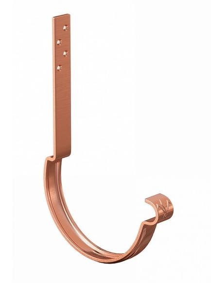 Водосток Aquasistem, система 125x90 - Крюк крепления длинный медный d125мм купить в Новотроицке