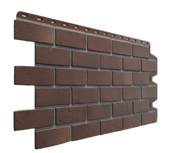 Фасадная панель Docke, Berg, Braunberg Коричневый купить в Новотроицке