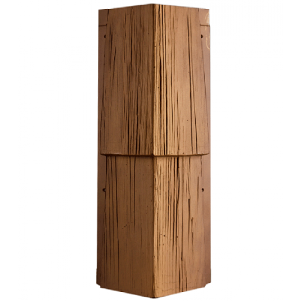 Угол T-Сайдинг-Щепа дуб ЭКО-2 Орех купить в Новотроицке