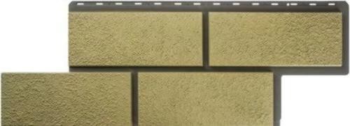 Фасадная панель Альта-Профиль Неаполитанский камень - Песчанный купить в Новотроицке