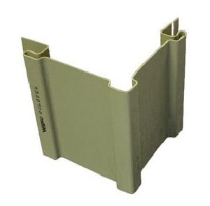 Наружный угол Классический широкий для сайдинга Mitten купить в Новотроицке