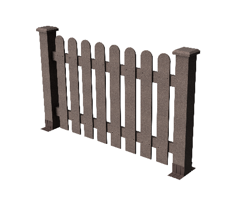 Ограждения декоративное ДПК GRINDERDECO Сежурне венге купить в Новотроицке