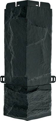 Угол наружный Альта-Профиль Гранит ЭКО - Графит купить в Новотроицке