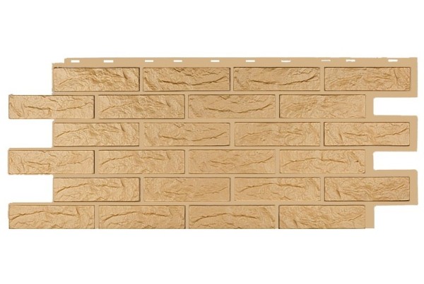 Фасадная панель T-Siding Лондон Брик Эко Крем купить в Новотроицке