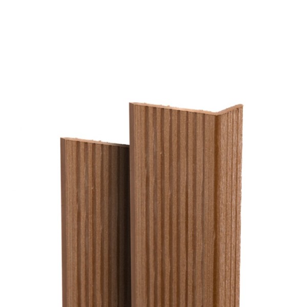 Угол торцевой Ecodecking Техно 70х35x3000 Бронза купить в Новотроицке