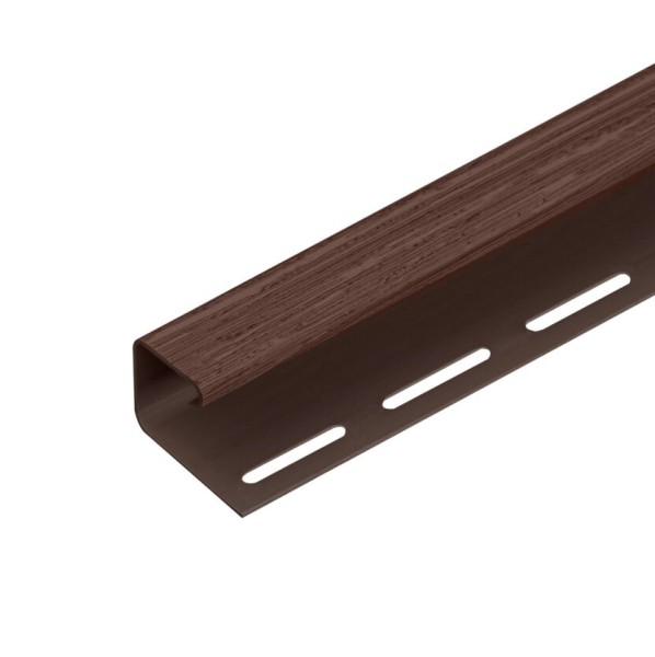 J-профиль TECOS ЛЮКС 3,05м ИТАЛЬЯНСКИЙ ОРЕХ купить в Новотроицке