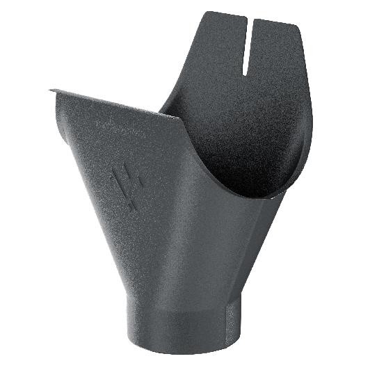 Водосток Aquasistem, Система 150/100 - Воронка желоба RR 23 Маренго matt купить в Новотроицке