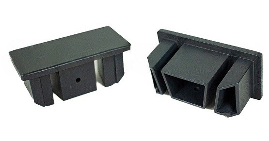 Заглушка для перил торцевая из алюминия GardenParkett Графит купить в Новотроицке