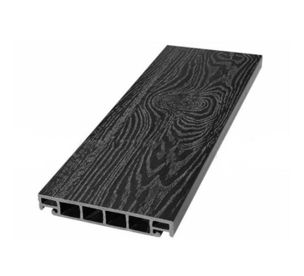 Террасная доска из ДПК SW Salix (T) 2D чёрный купить в Новотроицке